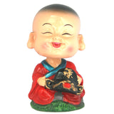 Divya Mantra Feng Shui Lovely Baby Happy Buddha Swing Little Monk Car Interior Decoration Dashboard Accessories Spring Arts And Crafts - Divya Mantra