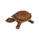 Divya Mantra Feng Shui Vastu Tortoise Turtle Swing Spring Arts And Crafts Brown Cash Almirah / Fridge Magnet Brown - Divya Mantra