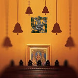 Door Decoration Items Om Swastik for Entrance Decoration Home Ganpati Wall Hanging Ganesh Front Living Room Decor New Housewarming Decorating Vinayagar Drishti Bommalu Statue