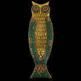 Owl Incense Stick Holder Agarbati Stand Agarbatti Holder Metal for Home Decoration Agarbathi Holcder Ash Collector Agarabathila Agarbhatti Pooja Room Decorative Item