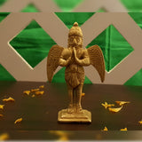 Garuda Idol Nazar Battu for Home Entrance Najar Suraksha Kawach Garud Evil Eye Antique Brass Decor Decorative Drishti Bommai Disti Bomma Items Metal Vastu Remedy Accessories