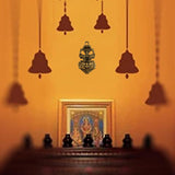 Nazar Battu for Home Entrance Kirtimukha Evil Eye Hanging Antique Decor Ganesh Wall Hangings for Door Decorative Drishti Bommai Disti Bomma Items Metal Mask Vastu Accessories