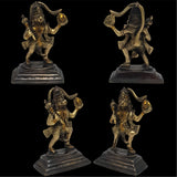 Hanuman Idol for Home Puja Room Decor Pooja Mandir Decoration Items Living Room Showpiece Decorations Office Hanumanji Holding Gada Indian Temple Murti Idols God Statue