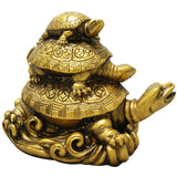 Divya Mantra Feng Shui Three Tiered Tortoise - Divya Mantra