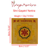 Divya Mantra Shri Gayatri Puja Yantram - Divya Mantra