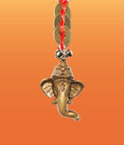 Divya Mantra Combo Of Om Ganesha And Lord Ganesha Keychain with Feng Shui Coins - Divya Mantra