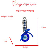 Divya Mantra Feng Shui Evil Eye Wall Hanging Ring for Protection - Divya Mantra
