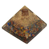 Divya Mantra 7 Chakra Mixed Stones Orgone Energy Reiki Pyramid - Divya Mantra