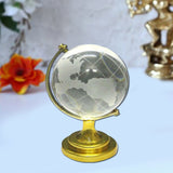 Divya Mantra Combo Pack Of 3 Feng Shui Chinese Coins & Crystal Globe Standard - Divya Mantra