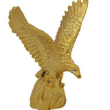 Divya Mantra Feng Shui Golden Eagle Spreading Wings for Success - Divya Mantra