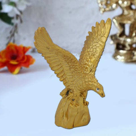 Divya Mantra Feng Shui Golden Eagle Spreading Wings for Success - Divya Mantra