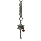 Divya Mantra Feng Shui Mani Cylinder Keychain for Peace - Divya Mantra