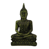 Divya Mantra Green Meditating Buddha - Divya Mantra
