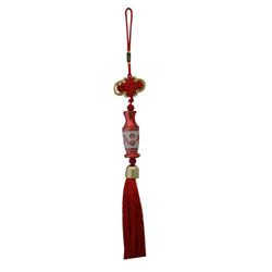 Red Tibetian Good Fortune Car/Wall Hanging