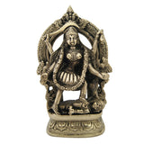 Divya Mantra Hindu Goddess Mahakali Idol Sculpture Statue Murti 7 Inches - Divya Mantra