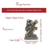 Divya Mantra Hindu God Hanuman Idol Sculpture Statue Murti - Divya Mantra