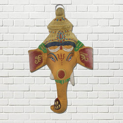 Divya Mantra Siddhivinayaka Right Trunked Ganesha Wall Hanging - Divya Mantra