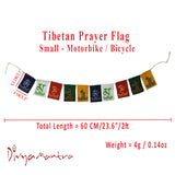 Divya Mantra Tibetan Buddhist Prayer Flag Set of Motorbike and Car - Divya Mantra