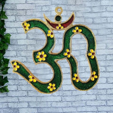 Divya Mantra Om Vastu Wall Hanging for Good Luck and Fortune - Divya Mantra