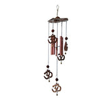 Divya Mantra Combo Of Om Rudraksh Wind Chime and Feng Shui Chinese Coins - Divya Mantra