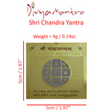 Divya Mantra Sri Chandra Puja Yantra - Divya Mantra