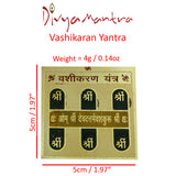 Divya Mantra Sri Vashikaran Puja Yantra - Divya Mantra