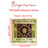 Divya Mantra Sri Pitru Dosh Nivaran Puja Yantra - Divya Mantra