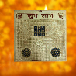 Divya Mantra Sri Shubh Labh Puja Yantra - Divya Mantra