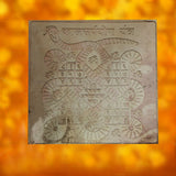 Sri Chakra Sacred Hindu Geometry Yantram Ancient Vedic Tantra Scriptures Sree Kalsarp YOG Dosh Nivaran Puja Yantra for Meditation, Prayer, Temple, Office, Business, Home/Wall Decor