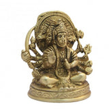 Divya Mantra Hindu God Panchmukhi Hanuman Pooja Idol Sculpture Statue Murti - Divya Mantra