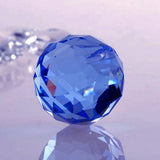 Divya Mantra Feng Shui Blue Crystal Ball Car / Wall Hanging - Divya Mantra