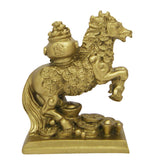 Feng Shui Horse with Coins and Ingot