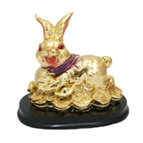 Divya Mantra Feng Shui Rabbit On Coins - Divya Mantra