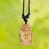 Divya Mantra Tibetan Gautam Buddha Head Pendant Necklace - Divya Mantra