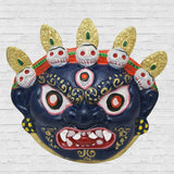 Divya Mantra Nazar Battu Evil Eye Mask Wall Hanging - Divya Mantra
