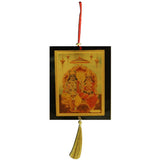 Divya Mantra Combo Of Lord Ram Sita Car Decoration Rear View Mirror Hanging Accessories And Prayer Flag For Car - Divya Mantra