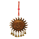 Divya Mantra Car Decoration Rear View Mirror Hanging Accessories Vastu Hanuman with Bells - Divya Mantra