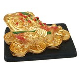 Divya Mantra Feng Shui Three Legged Money Toad for Fortune and Good Luck - Divya Mantra