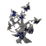 Decorative Evil Eye Tree Amulet for Good Luck Charm Protection Feng Shui Fortune Tree Showpiece