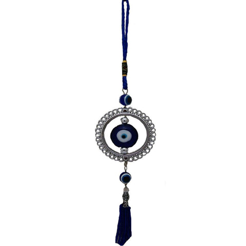 Divya Mantra Car Decoration Rear View Mirror Hanging Accessories Feng Shui Evil Eye Ring Amulet For Protection - Divya Mantra