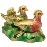 Divya Mantra Feng Shui Pair of Mandarin Ducks For Love Luck Bedroom Decor Gift - Divya Mantra