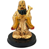 Divya Mantra Feng Shui Chinese Three Wise Men / 3 Lucky Immortals / Star Gods / Fu Lu Shou / Fuk Luk Sau Wealth Gods for Long Life, Fame and Fortune - Divya Mantra