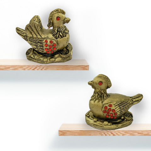 Feng Shui Pair of Beautiful Mandarin Ducks for Love Luck Bedroom Decor Gift