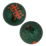Divya Mantra Chinese Therapy Hand Exercise Baoding Health Balls in Chrome Plated Steel with Chimes For Stress Relieving and Longevity - Divya Mantra