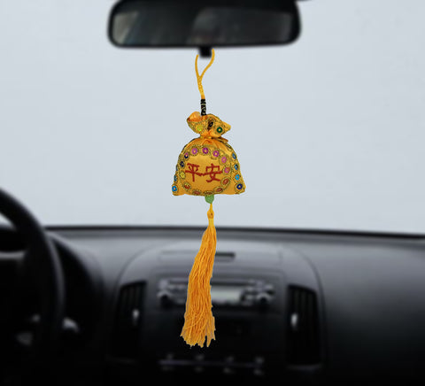 Decorative Cute Potali/Money Bag Feng Shui Talisman Gift Pendant Amulet Car Hanging Ornament