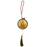 Divya Mantra Sri Bajrang Bali Hanuman Talisman Gift Pendant Amulet for Car Rear View Mirror Decor Ornament Accessories/Good Luck Charm Protection Interior Wall Hanging Showpiece - Divya Mantra