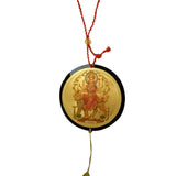 Divya Mantra Sri Durga Maa Talisman Gift Pendant Amulet for Car Rear View Mirror Decor Ornament Accessories/Good Luck Charm Protection Interior Wall Hanging Showpiece - Divya Mantra