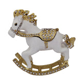 Divya Mantra Bejewelled Wish Fulfilling Feng Shui Wind Horse with Secret Compartment - Divya Mantra
