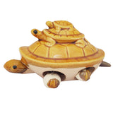 Feng Shui Three Tiered Tortoise for Longevity, Descendant Luck, Career Progression and Protection from Bad Intentions Home & Kitchen