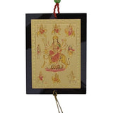 Divya Mantra Spiritual Hindu Goddess Sri Maa Nav Durga Talisman Gift Pendant Amulet Car Rear View Mirror Decor Ornament Accessories/Good Luck, Money, Wealth Interior Home Wall Hanging Gift Showpiece - Divya Mantra